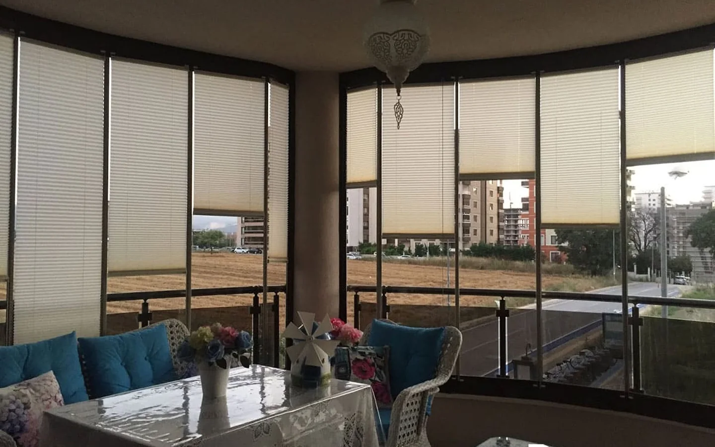 Cam Balkon Plise Perde hizmeti