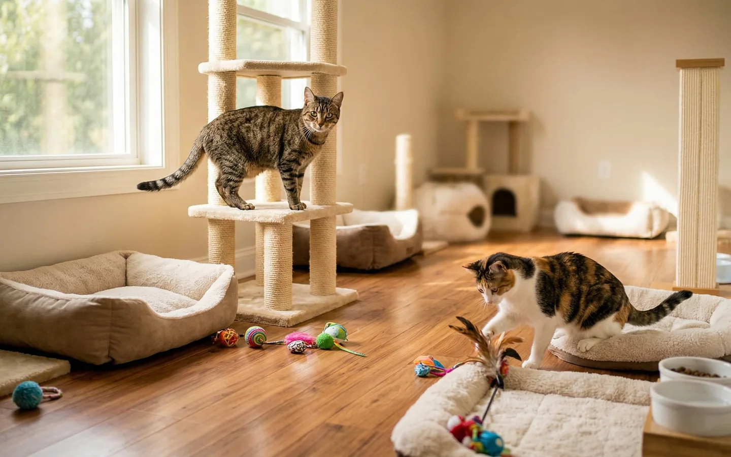 Kedi Oteli hizmeti